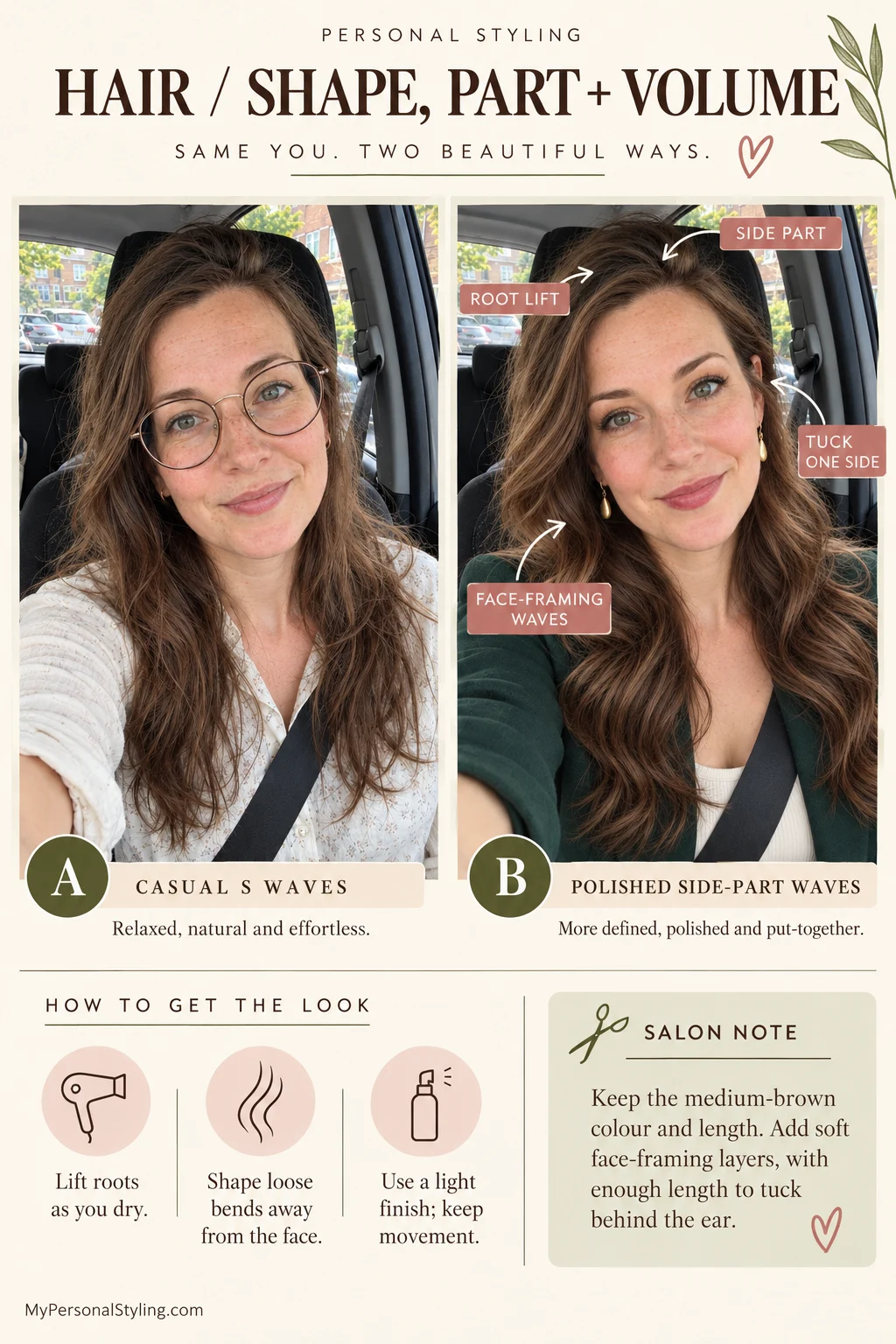 Hair and salon notes