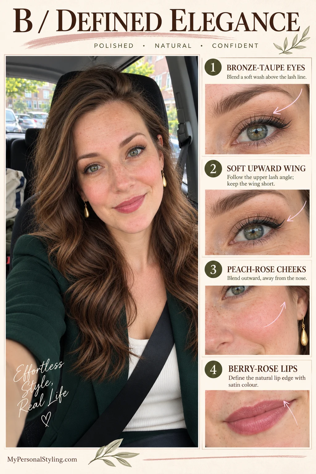 Defined makeup