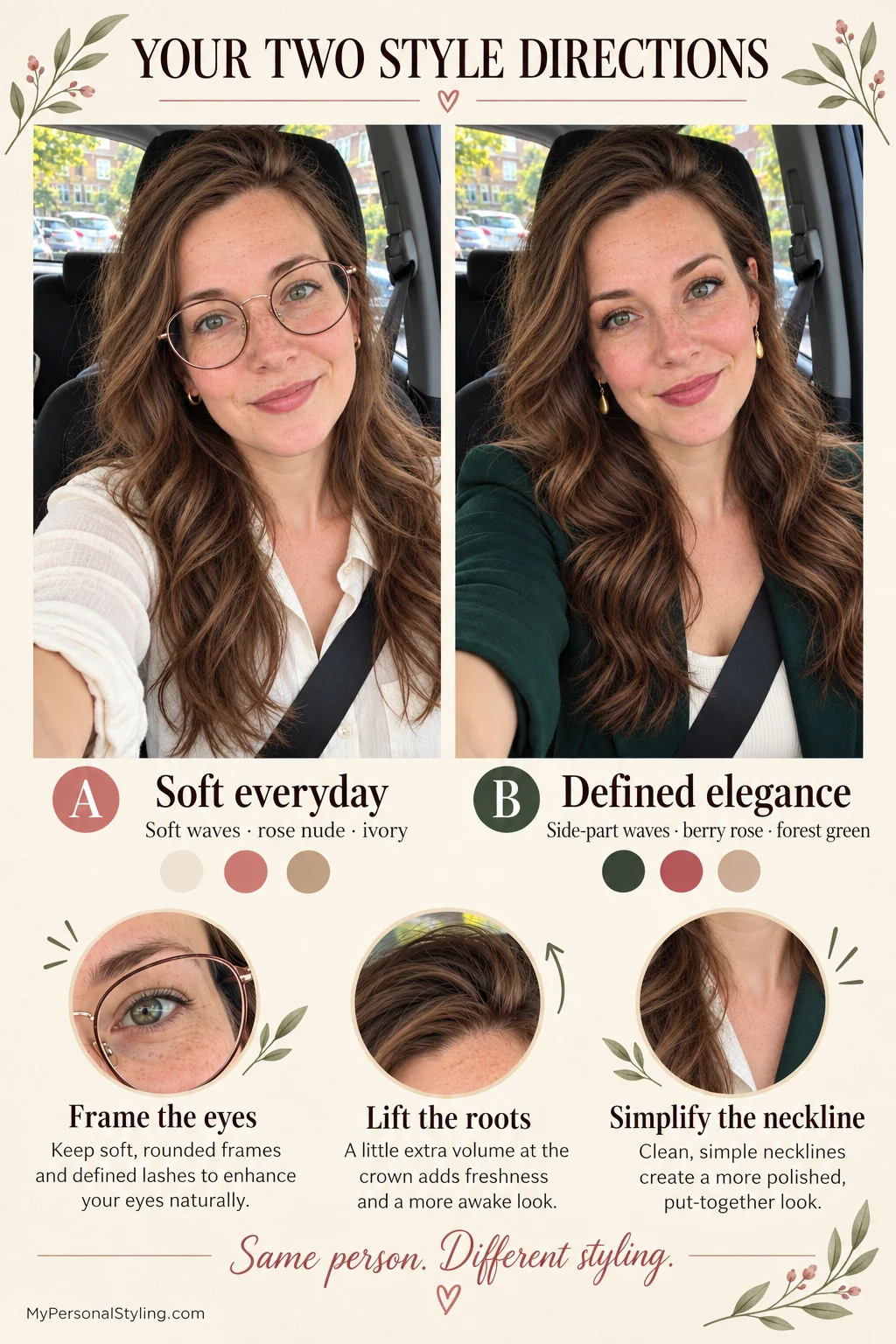 Two style directions